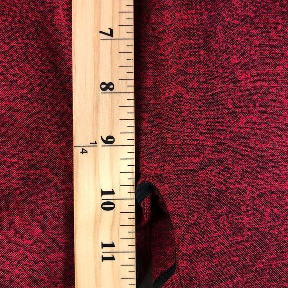 Victoria Secret PINK Leggings Women Medium‎ Red Joggers Pants Logo Yoga Workout - Picture 7 of 8